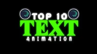 Top 10 Text Effect • Alight Motion Lyrics Text Animation • Free XML And Preset Free Download