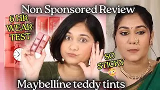 New Maybelline Superstay Teddy Tints NON SPONSORED Review & Wear Test 