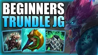 HOW TO PLAY TRUNDLE JUNGLE & CARRY FOR BEGINNERS IN S12! Best Build/Runes S+ Guide League of Legends