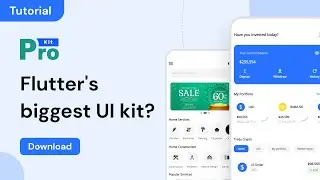 Downloaded ProKit: The Biggest Flutter UI Kit?