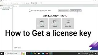 How to find vmware workstation license key | 