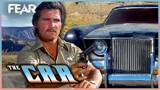 The Police Chase The Supernatural Killer Car | The Car (1977) | Fear