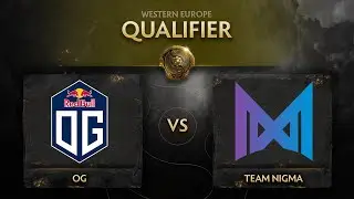 OG vs Nigma Game 3 - TI10 EU Qualifiers: Losers' Finals w/ SUNSfan & SyndereN