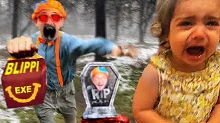 If you see EVIL BLIPPI EXE in the forest - RUN