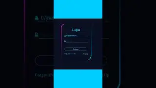 login page html and css with responsive 