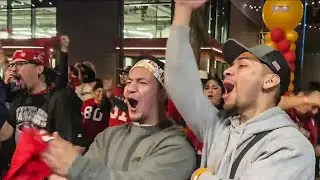 Niners fans in South Bay jubilant over team's Super Bowl rematch with Chiefs