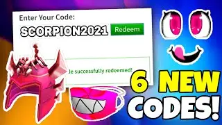 2021 *ALL 6 NEW* ROBLOX PROMO CODES! JUNE (WORKING)