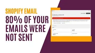 Shopify Error Explained: 80 Percent Of Your Emails Were Not Sent