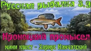 Русская рыбалка 3.9. Кроноцкий промысел. Мини - квест Хариус