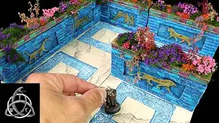 Temple Walls for Tabletop Gaming