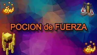 🤩COMO hacer POCIONES de FUERZA en MINECRAFT 😏