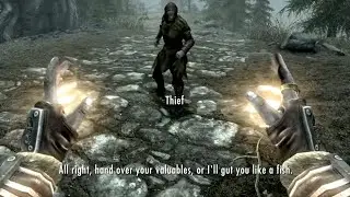 I'd rather die! | Skyrim Highlights #shorts