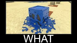 Minecraft realistic wait what meme, Lava, Water, Slime #1017