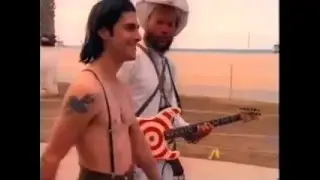 Gift (1993) Perry Farrell and a street musician