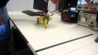 the final video of the light following robotic vehicle