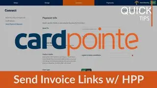 CardPointe Invoice with Hosted Payment Page - How to invoice link with the CardPointe Hosted Page