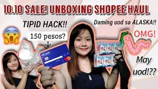 Tipid Hack! Shopee Haul | Daming Uod sa ALASKA MILK + 150 Gcash Mastercard