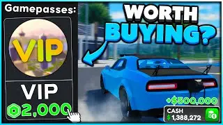 Is The VIP GAMEPASS Worth It? (Drive World)