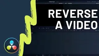 How to Reverse A Video In DaVinci Resolve