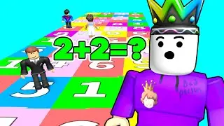 Fast Math or DIE On Roblox MATH Block RACE