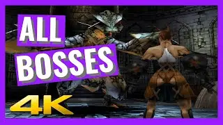 ⭐ VAGRANT STORY | All Bosses | 4K/60ᶠᵖˢ | PS1 | Remastered | 