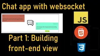 Chat application in vanilla Javascript using socket.io