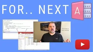 How to Use For Next Loops in MS Access VBA