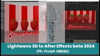 Lightwave 3D to After Effects Beta 2024