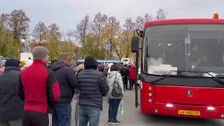 Мобилизация. Артемовский. 27.09.2022. Видео - Галина ТАСКИНА (