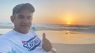 Maravilloso atardecer en Ashdod, Israel 🇮🇱