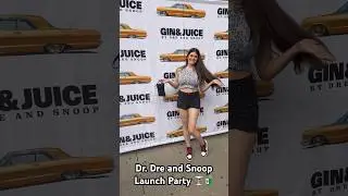 Dr. Dre and Snoop Dogg Gin and Juice Launch Party #dreandsnoop #ginandjuice #launchparty #yearofyes