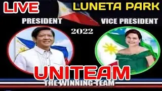 Live Luneta Big Event SARA BBM