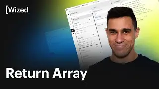 How to Return an Array in Wized — Web App Fundamentals