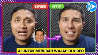 🔴 Mudah!! Begini Caranya Mengganti Wajah Di Video Menggunakan AI Gratis