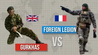 British Gurkhas vs French Foreign Legion - What’s the difference?