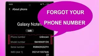How to Find your phone Number on Android