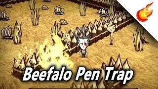 DISUSED BEEFALO PEN Trap Setpiece Walkthrough - Don't Starve Together