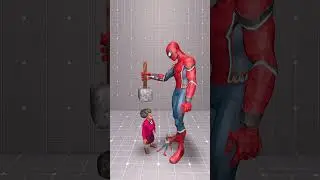 Scary Teacher vs spiderman Crunch Time
