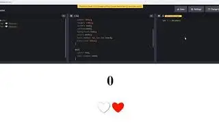 Instagram's Love button html, css and javascript