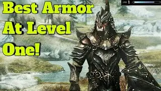 Skyrim SE - BEST ARMOR at LEVEL 1 and How To Get It!