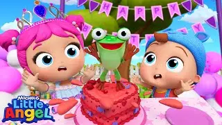 Toy Birthday Party Song | Little Angel Kids Songs & Nursery Rhymes