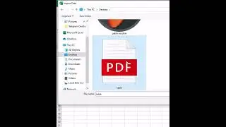 How To Get Table From Pdf to Excel Sheet | Excel Tutorial 