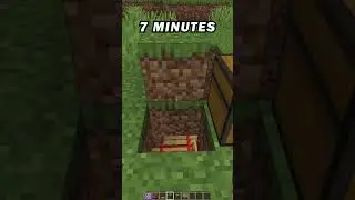 Minecraft Trap at Different Times ! (World's Smallest Violin) #shorts