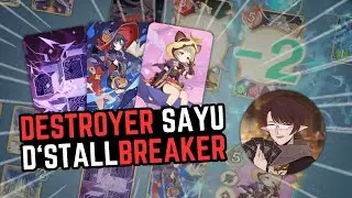 Dominate Stall Decks With Sayu | Genshin Impact TCG
