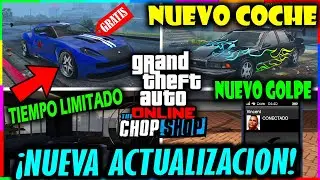 NUEVA ACTUALIZACION de GTA 5 Online! NUEVO COCHE, ¿NUEVO GOLPE?, COCHE GRATIS y MAS!