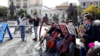 Foggia, il ‘Giannone – Masi’ suona in piazza Giordano