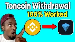 How To Withdraw Ton Coin From Binance To Tonkeeper | Binance To Tonkeeper Toncoin Transfer