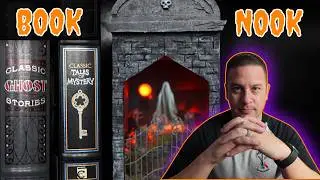 LASER CUT HAUNTED BOOK NOOK w/ Pepper's Ghost Illusion 👻 w/ Monport 55W CO2 Laser Engraver