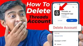 Delete threads Account | How To Delete threads Account | Instagram threads |