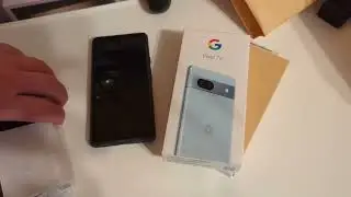 Unboxing the Pixel 7a